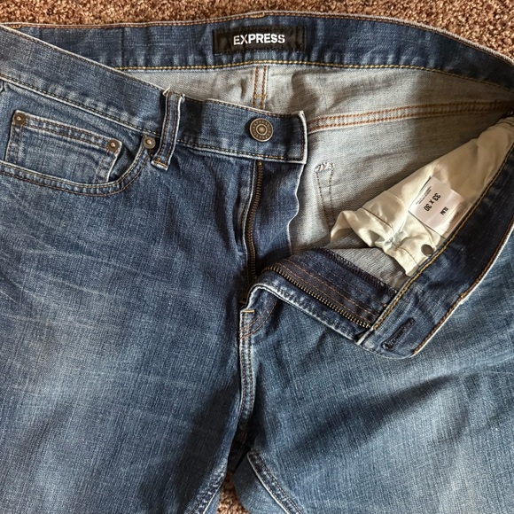 Express Other - Express Men's Denim Slim Straight Jeans